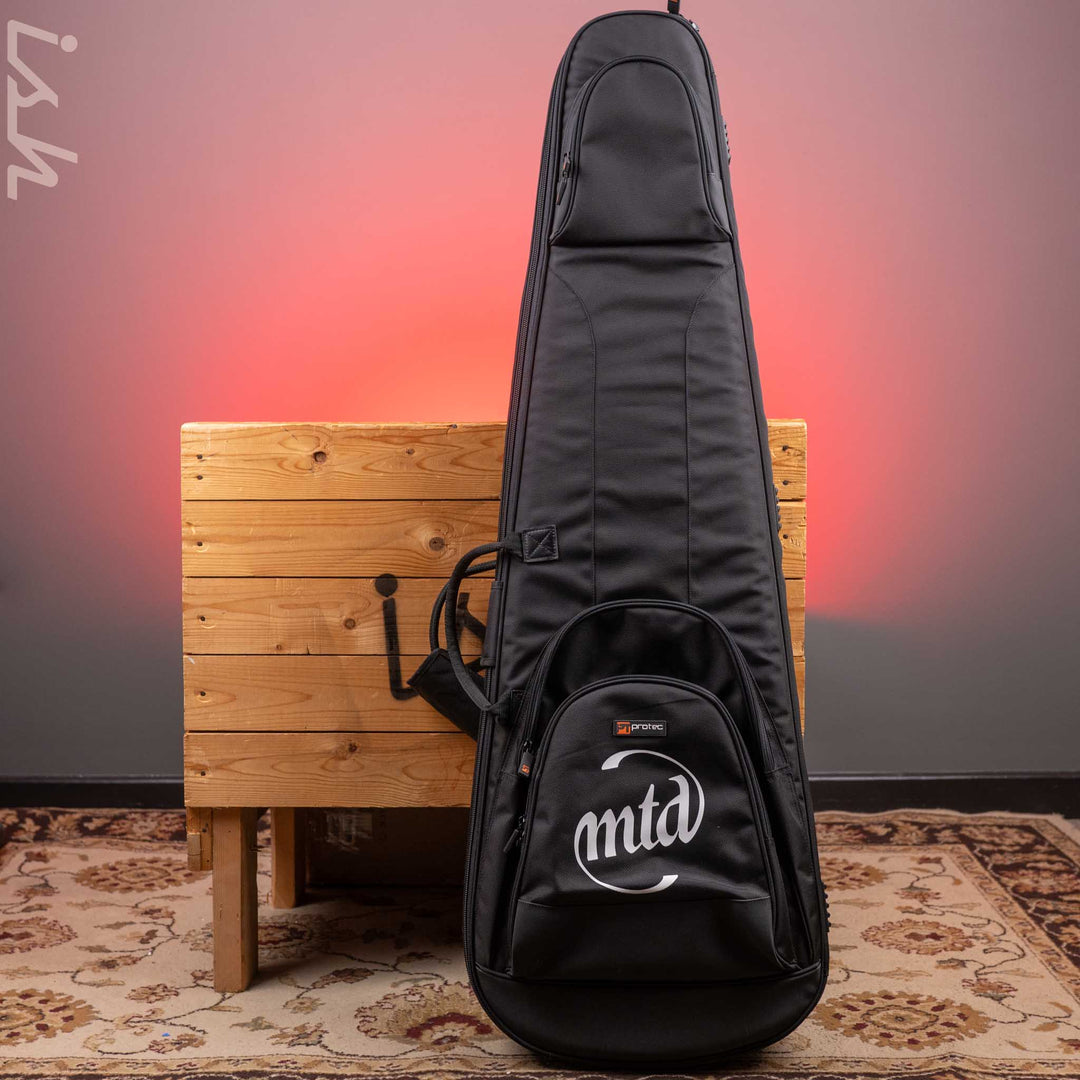 2023 MTD 535-24 5-String Bass NAMM Brown Walnut on Flamed Sycamore