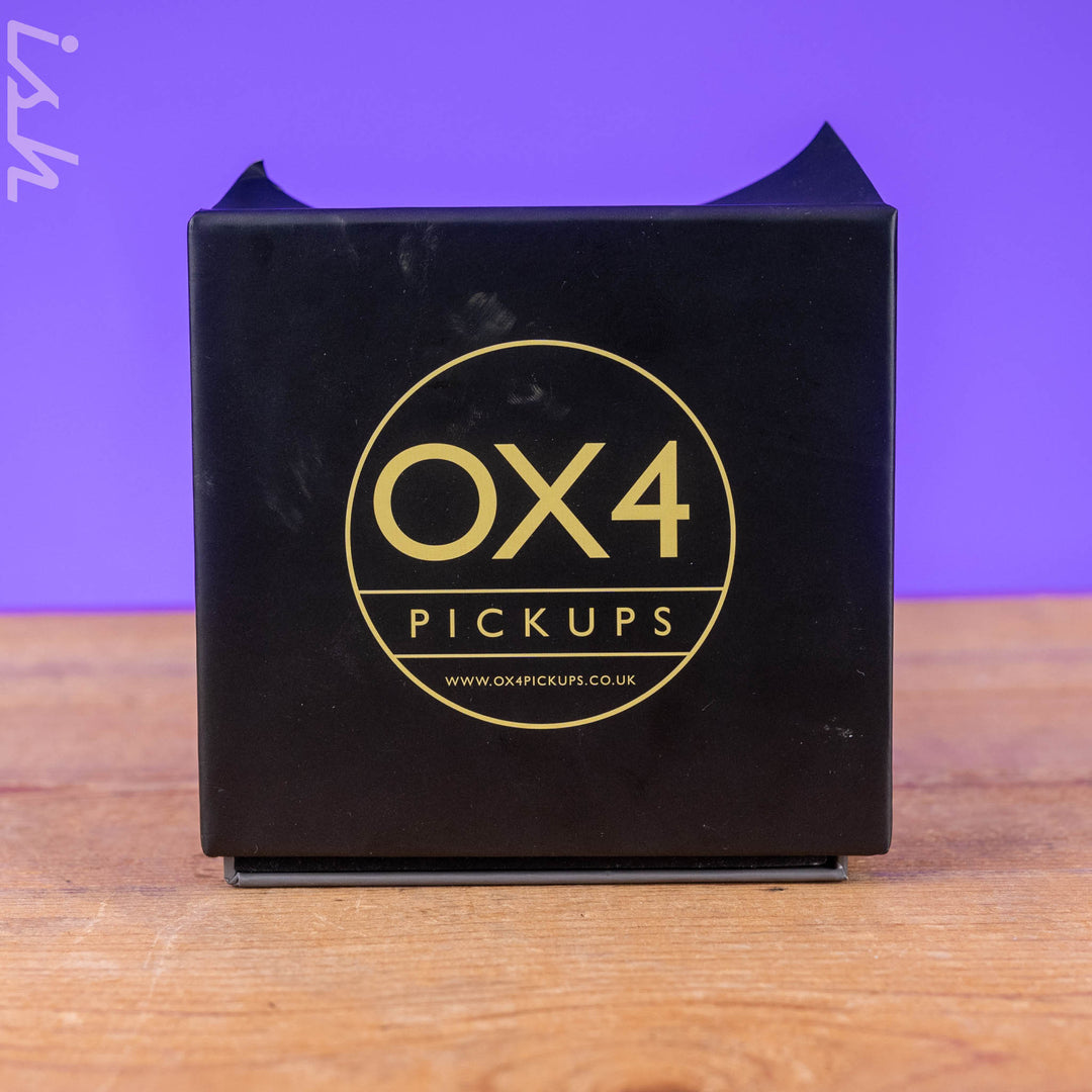 OX4 PAF Low-Wind Humbuckers Pickups Set Nickel Covers