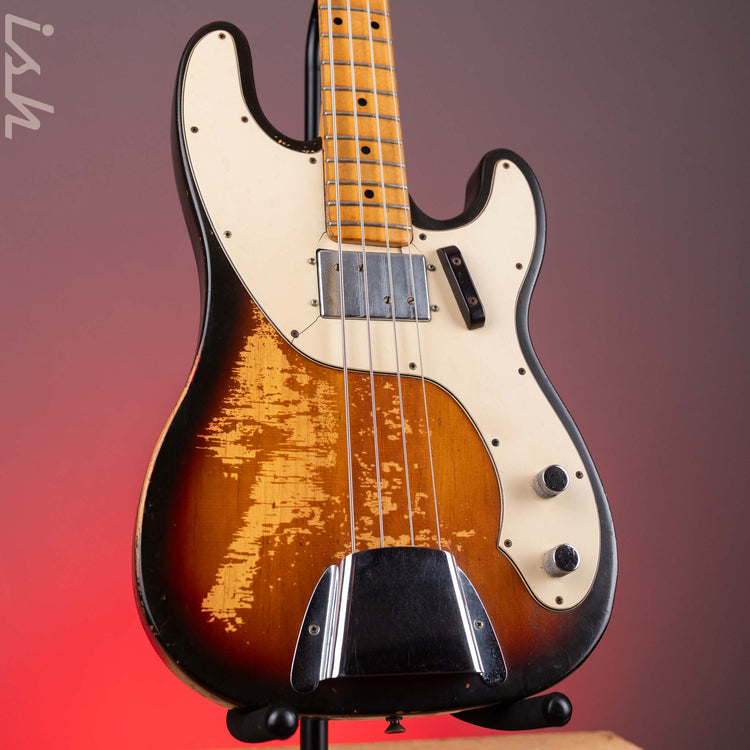 1972 Fender Telecaster Bass Sunburst – Ish Guitars