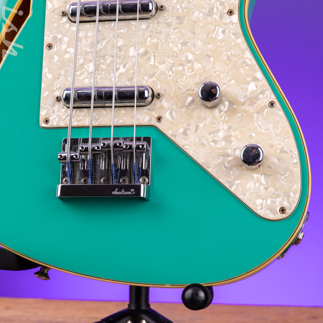 1990 Charvel Surfcaster 4 Turquoise