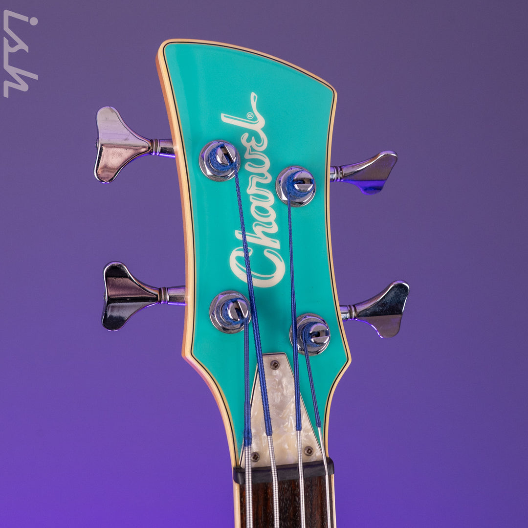1990 Charvel Surfcaster 4 Turquoise