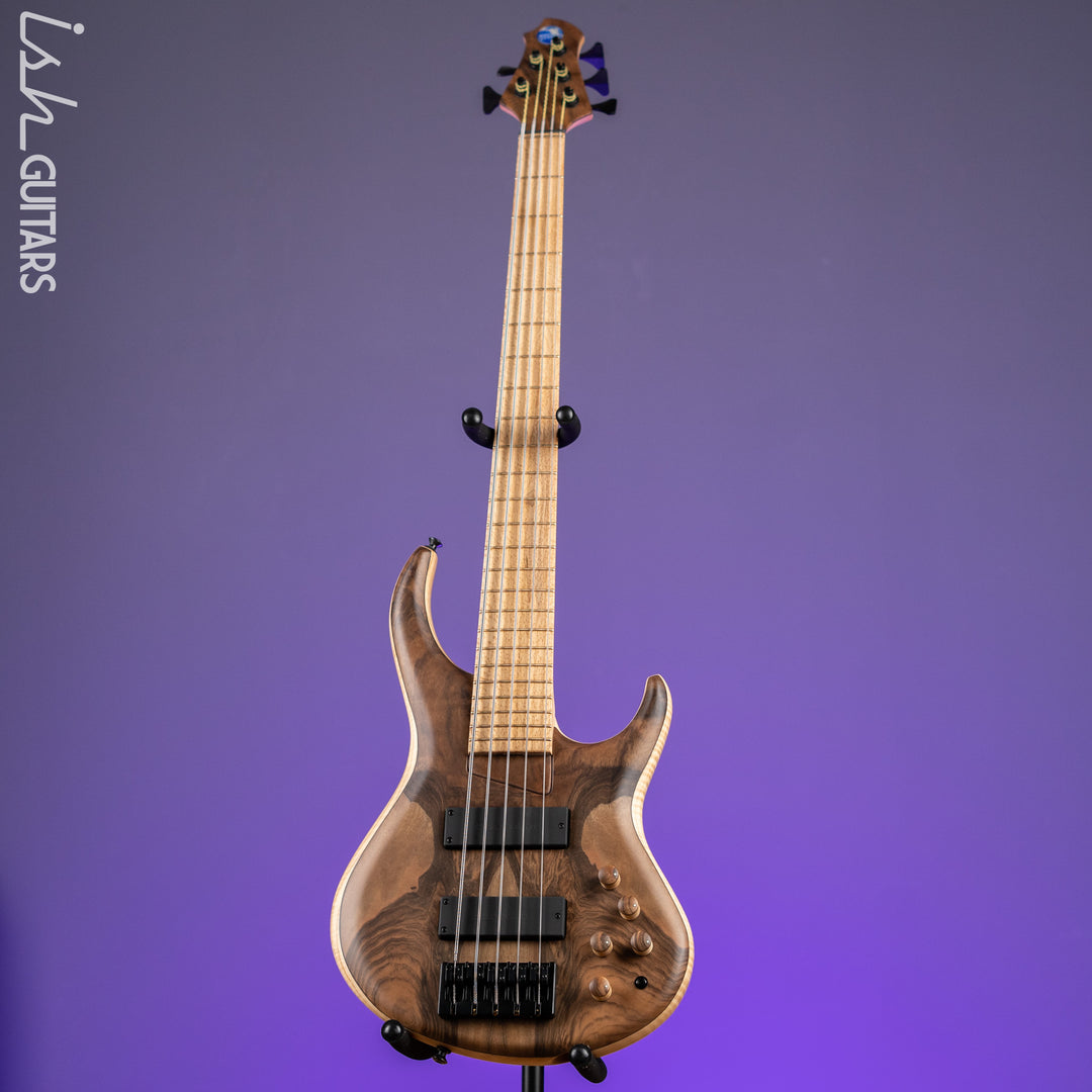 MTD 535-24 5-String Bass Wild Walnut Flamed Ash – Ish Guitars