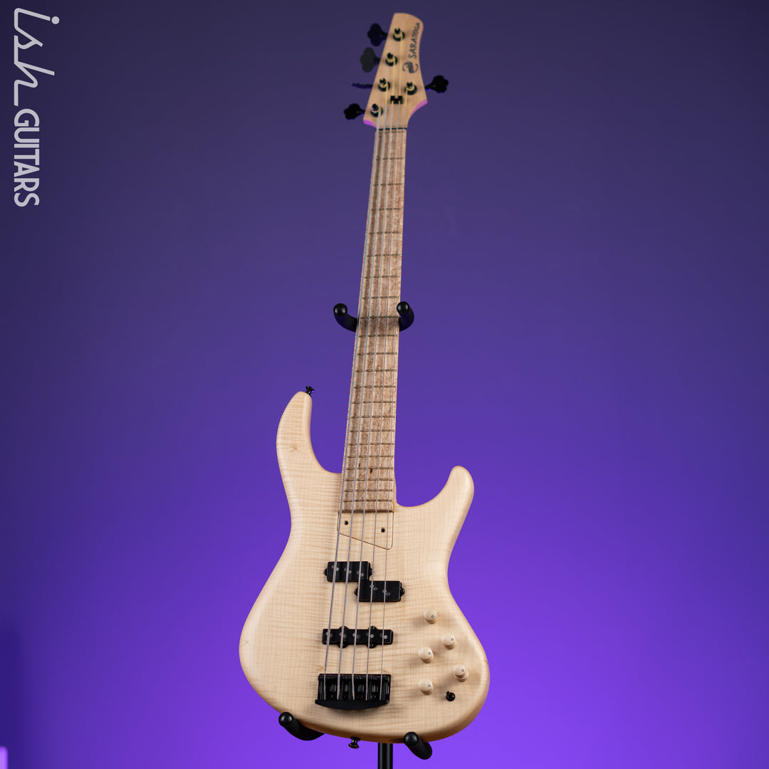 MTD Saratoga 5 34-21 Natural English Sycamore NAMM 2023