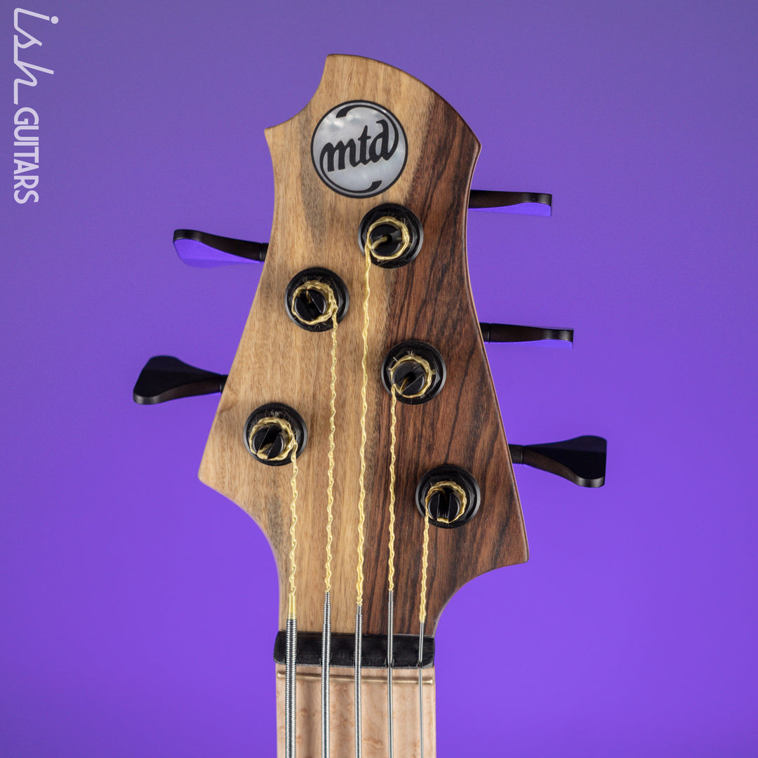 MTD 535-24 5-String Bass Morado 10-Top Natural