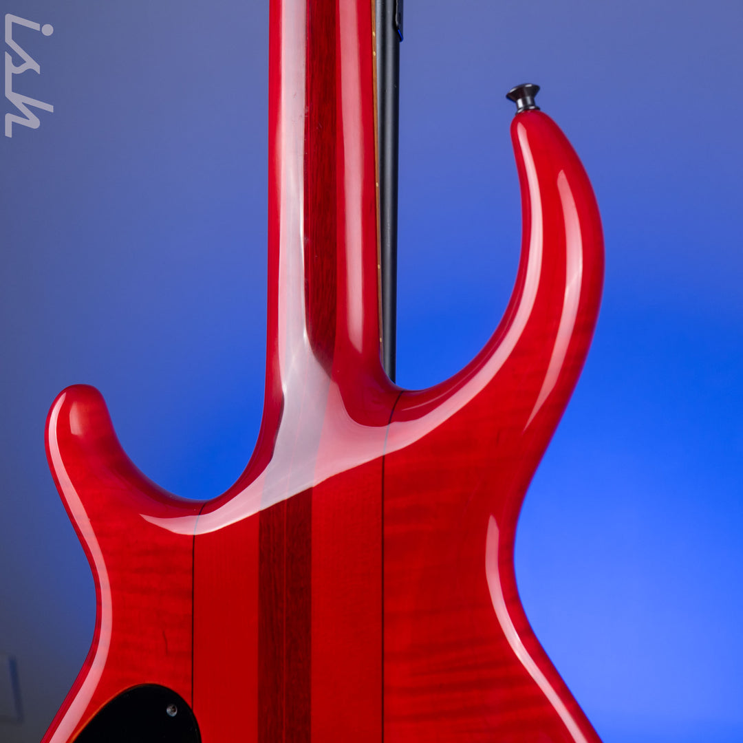 1996 Tobias Basic 4 Fretless Red