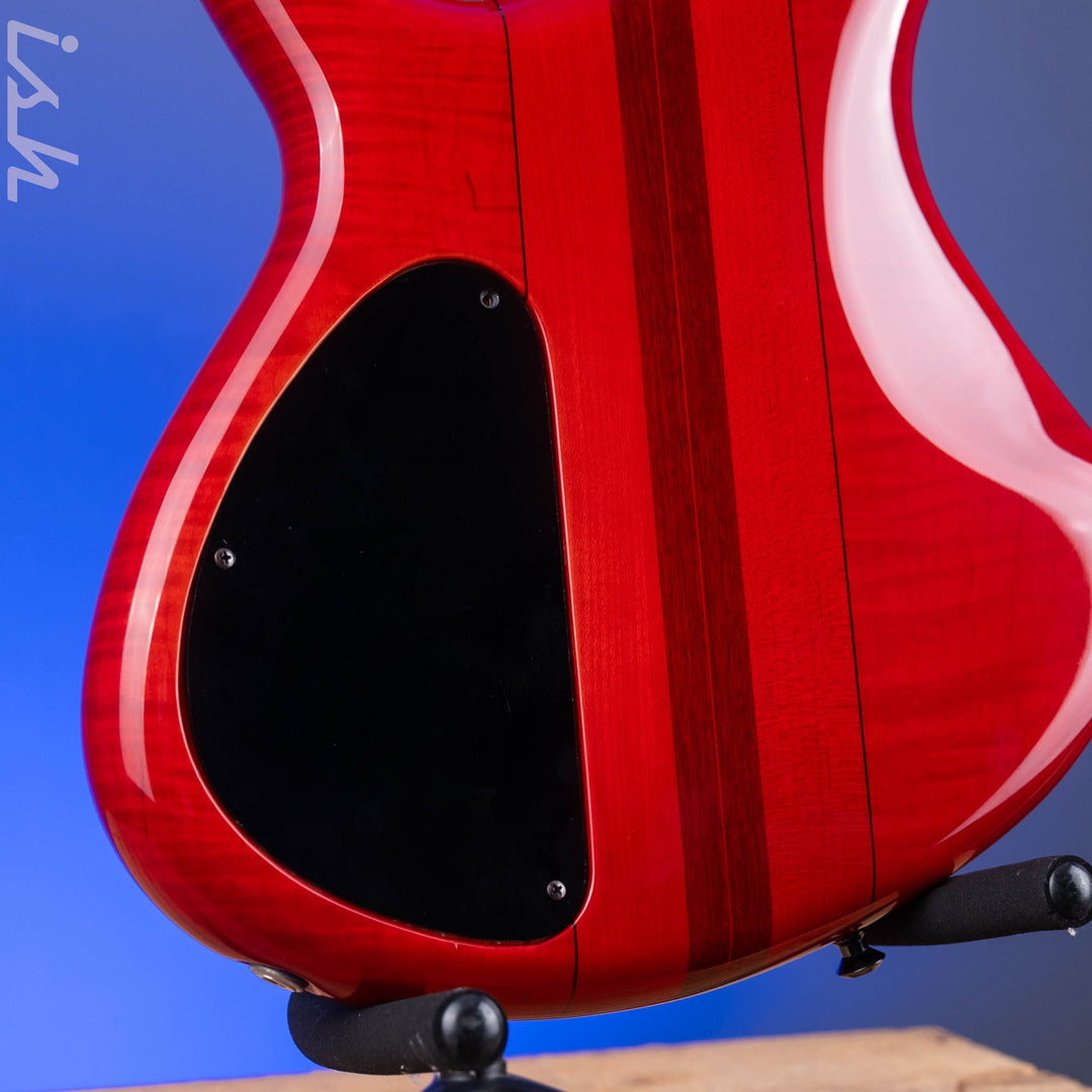1996 Tobias Basic 4 Fretless Red