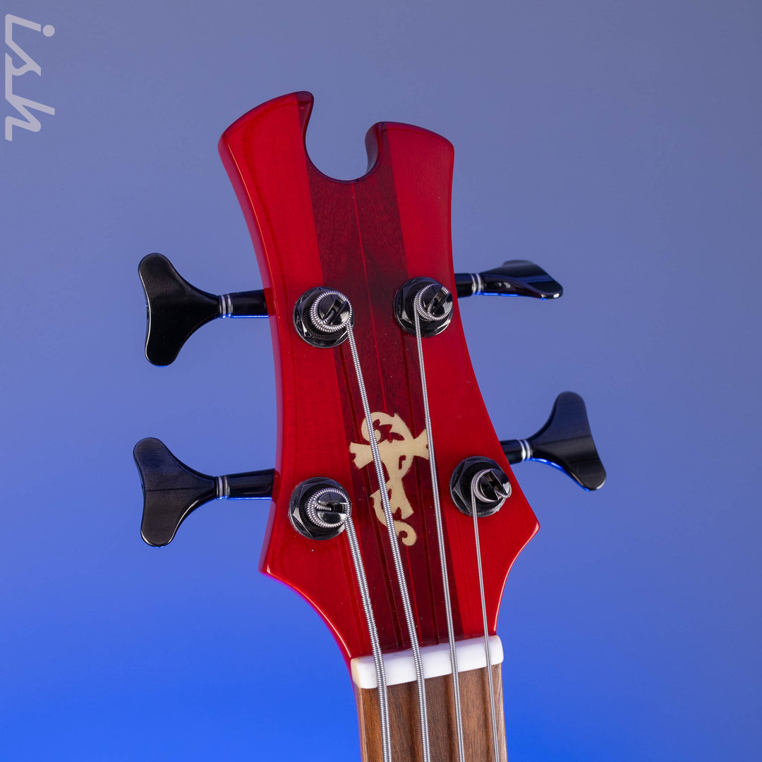 1996 Tobias Basic 4 Fretless Red