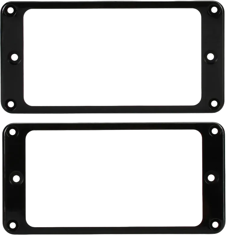 PRS Humbucker Pickup Ring Set Universal Angle Black