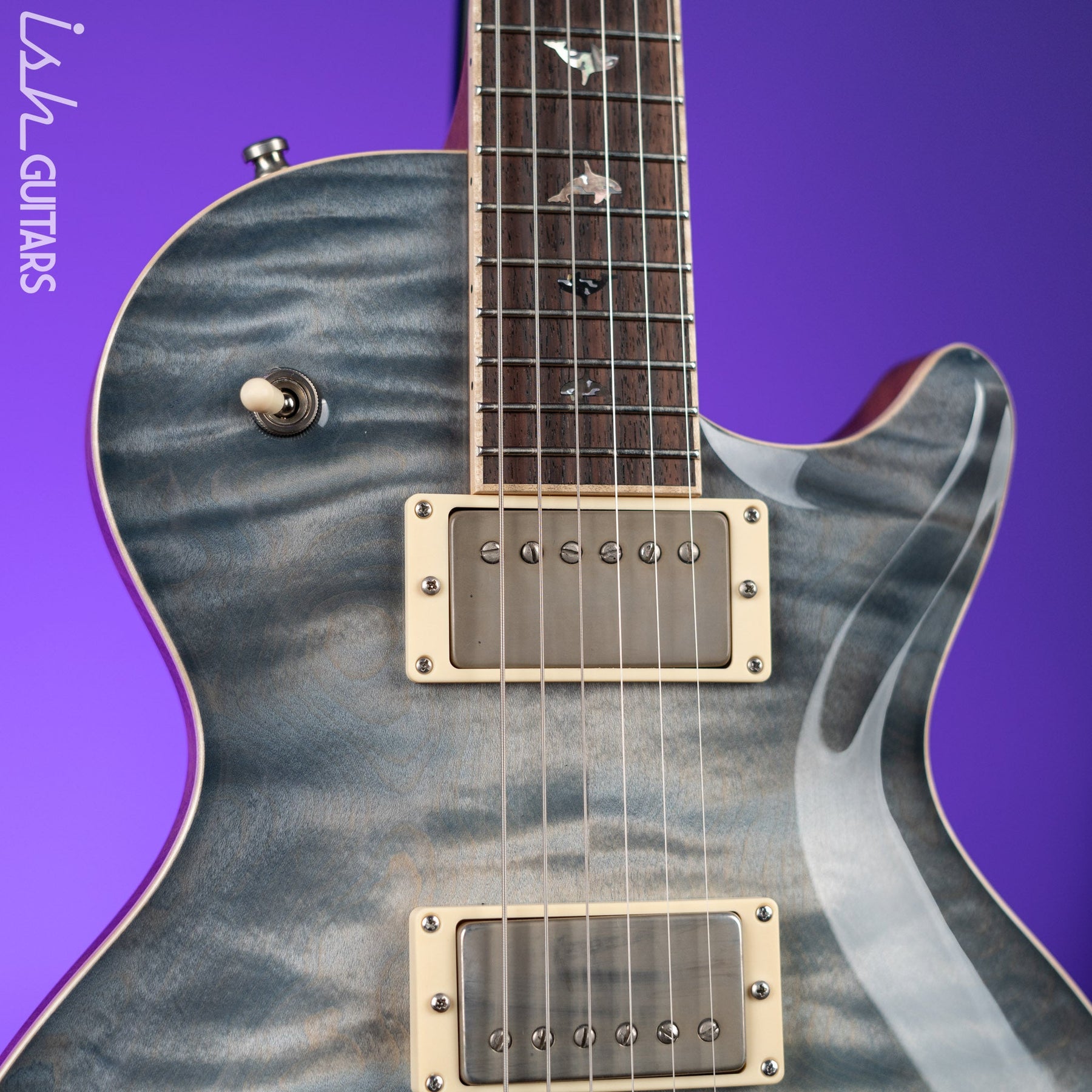 2022 Nik Huber Orca Custom Blue – Ish Guitars