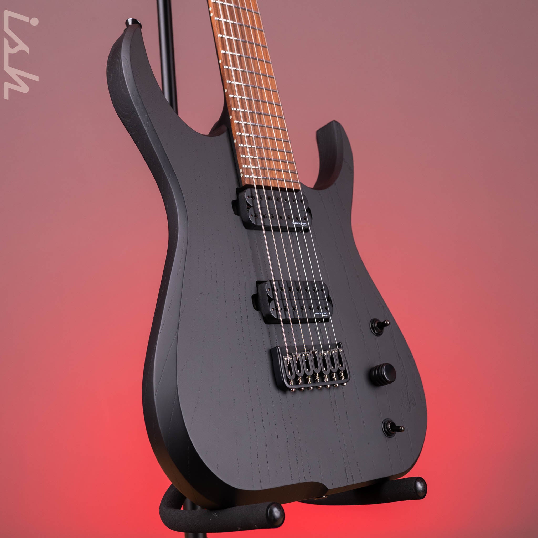 2024 Skervesen Raptor 7-String Black Satin – Ish Guitars