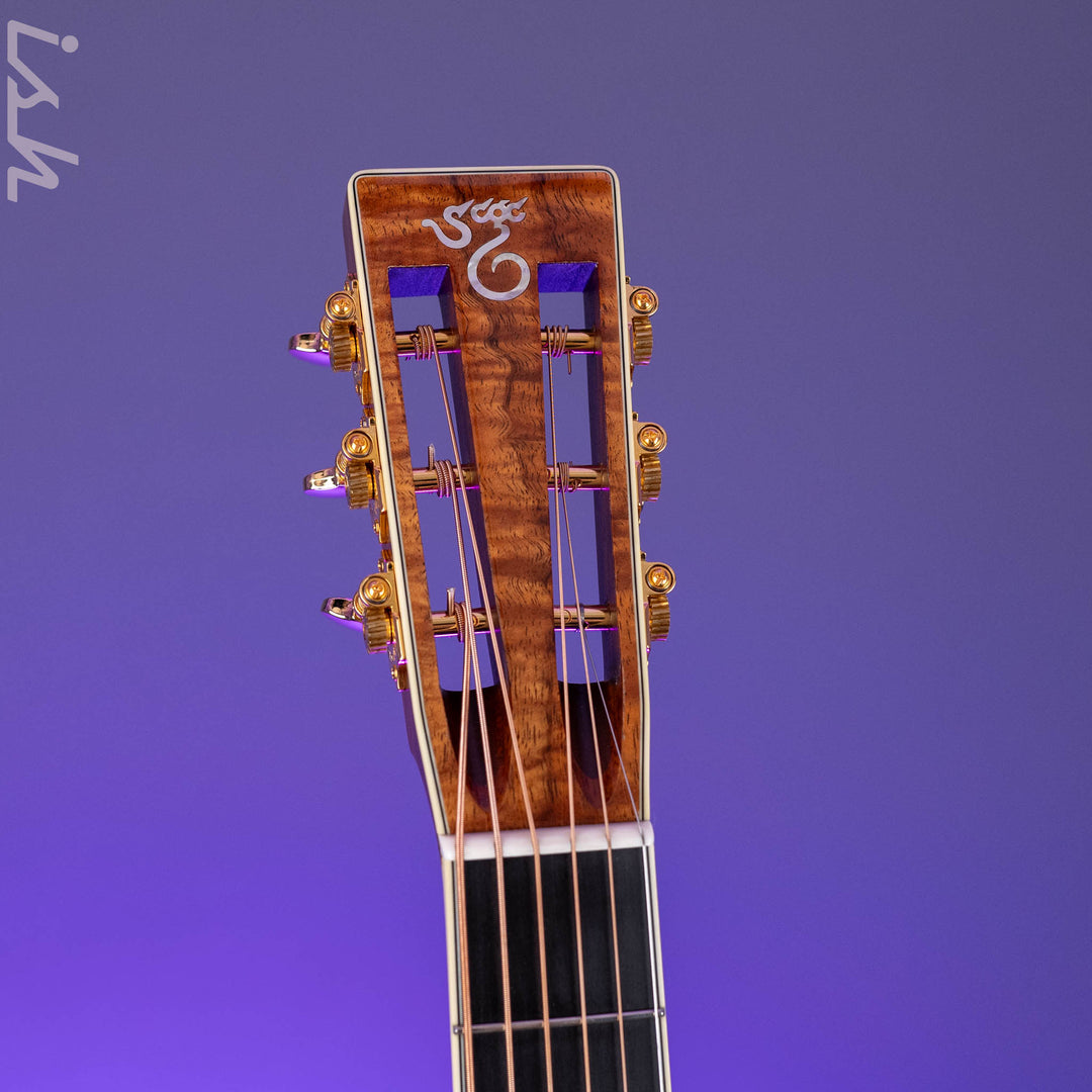 2005 Santa Cruz Bob Brozman Baritone D Euro Spruce/Koa