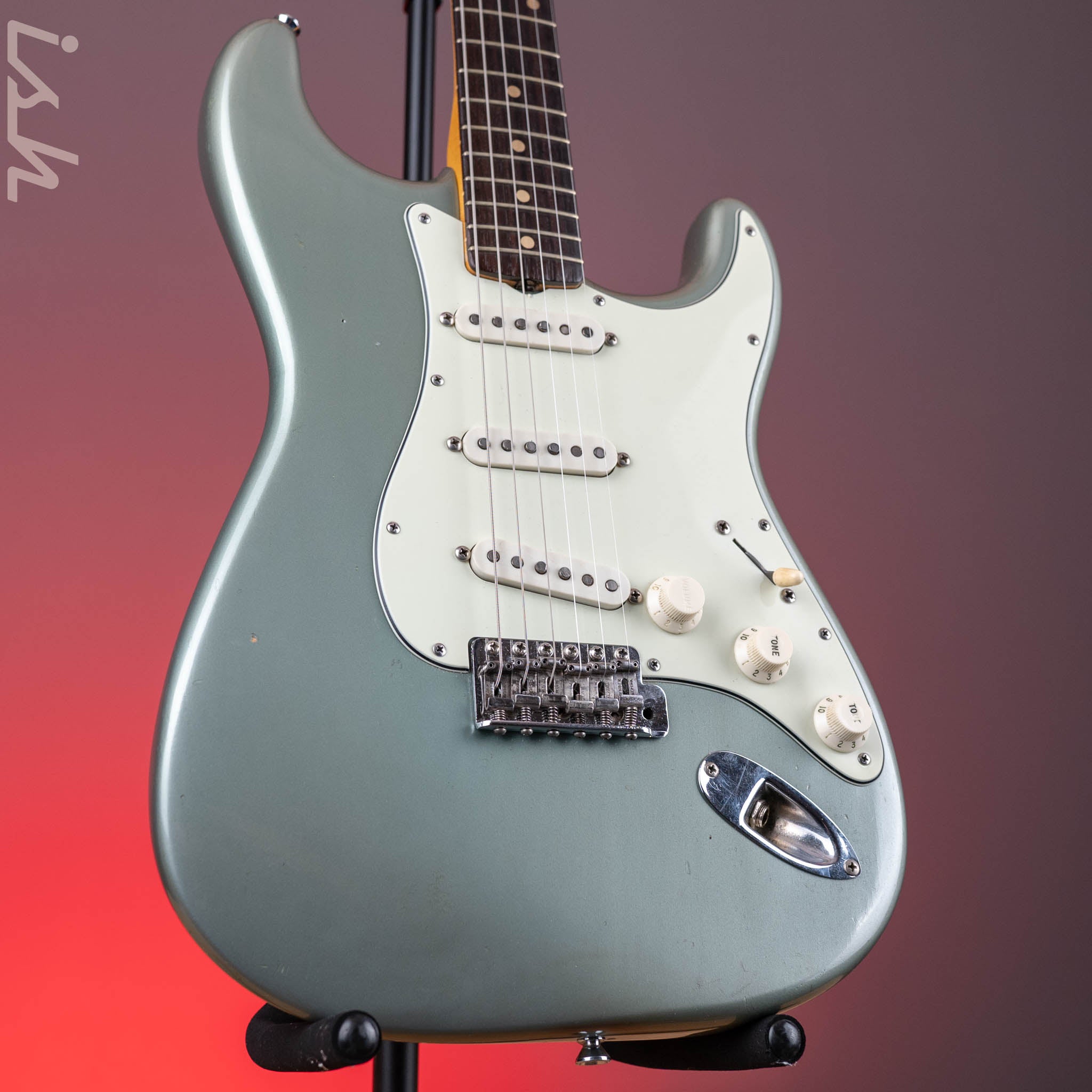 1959 Fender Stratocaster Mystic Ice Blue Refin – Ish Guitars