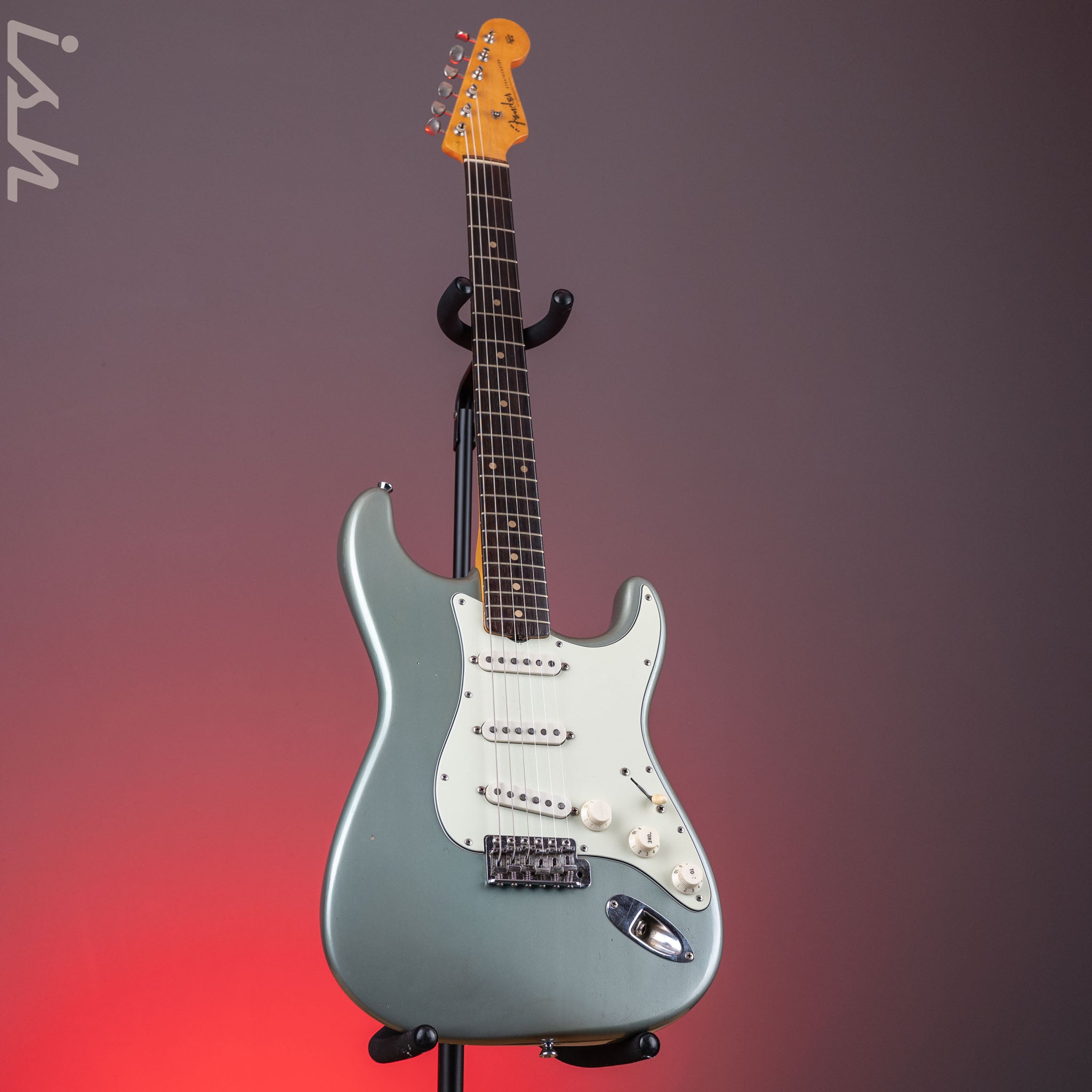 ジ*リ様 Fender Stratocaster ギター 1959 Fender Stratocaster Mystic Ice Blue Refin – Ish Guitars