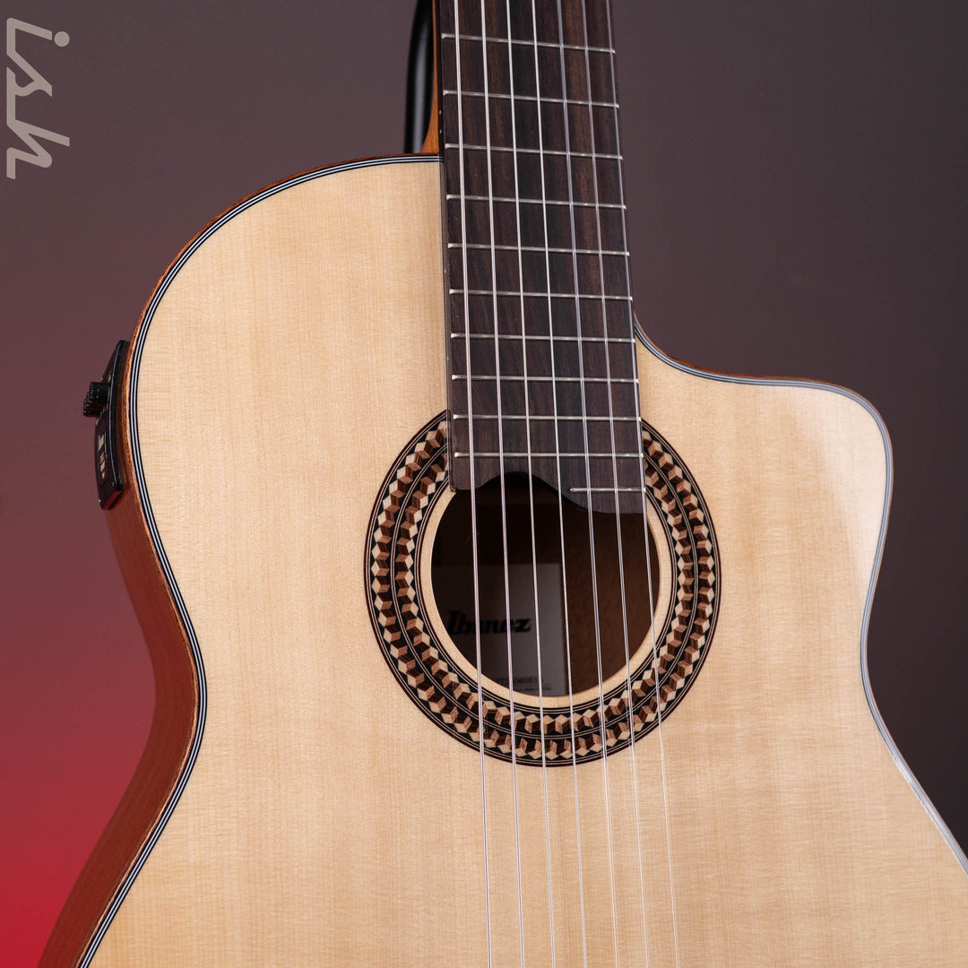 Ibanez GA3007CE Classical 7-string Acoustic-Electric Guitar Natural