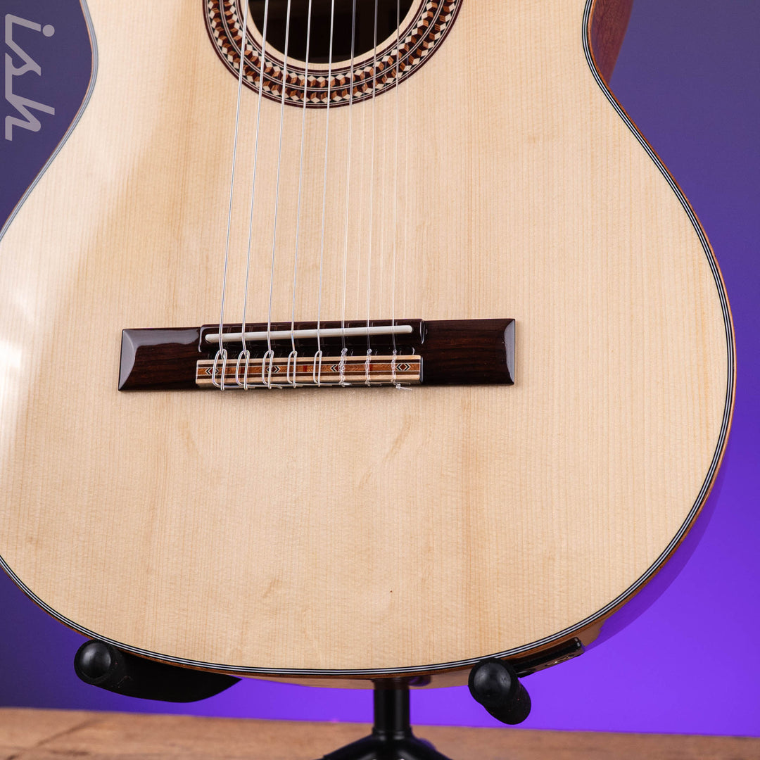 Ibanez GA3008CE Cutaway Classical 8-string Acoustic-Electric Guitar Natural