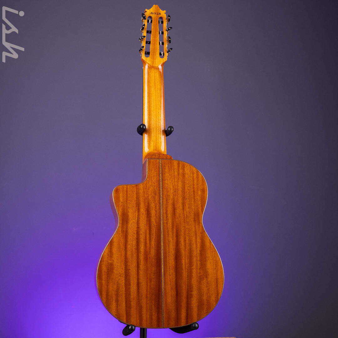 Ibanez GA3008CE Cutaway Classical 8-string Acoustic-Electric Guitar Natural