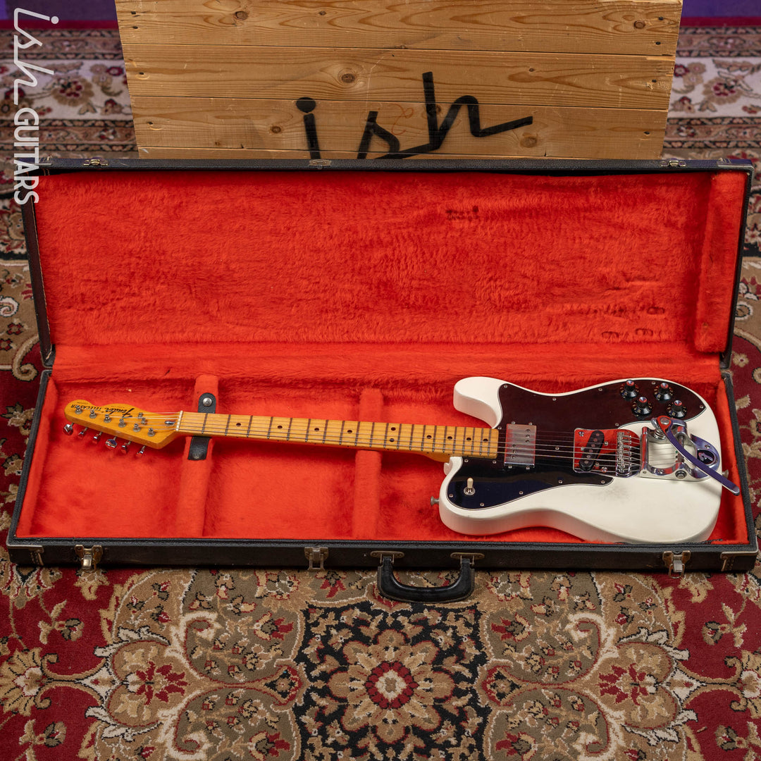 1970s Fender Telecaster Custom w/ Bigsby White Refin