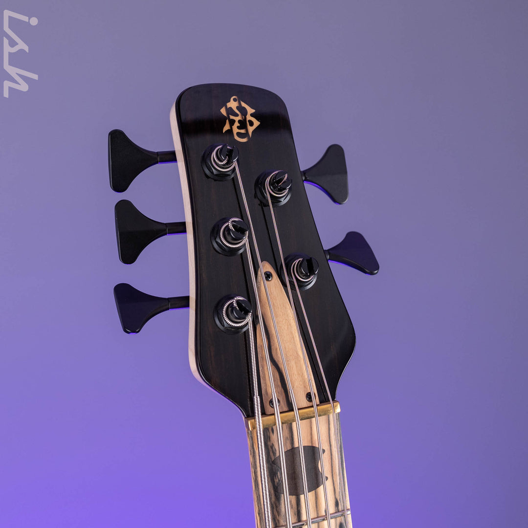 2021 Spector NS-5XL 5-String Bass Maple Burl Ale&