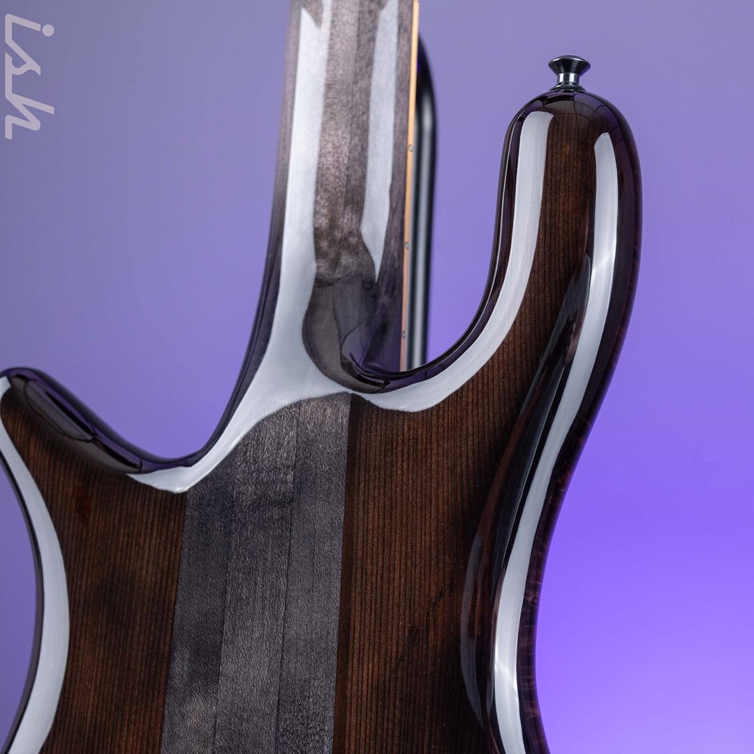 2021 Spector NS-5XL 5-String Bass Maple Burl Ale&