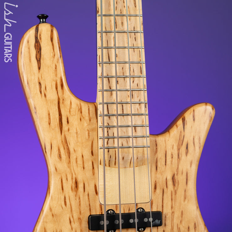 Spector USA NS-2 Bolt On Bark Infused Maple DW Neck 4 String Bass