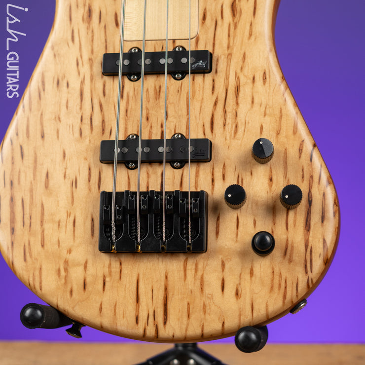 Spector USA NS-2 Bolt On Bark Infused Maple DW Neck 4 String Bass