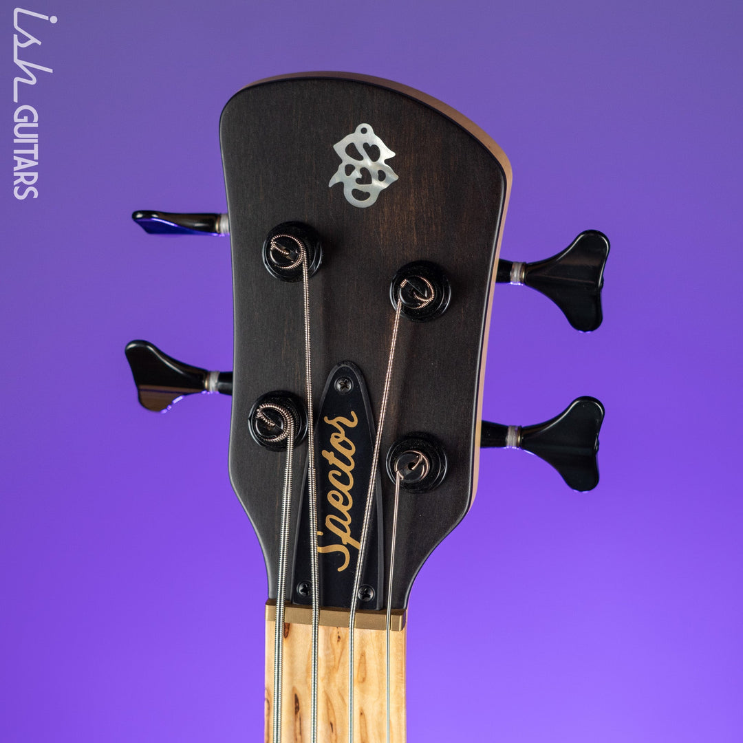 Spector USA NS-2 Bolt On Bark Infused Maple DW Neck 4 String Bass