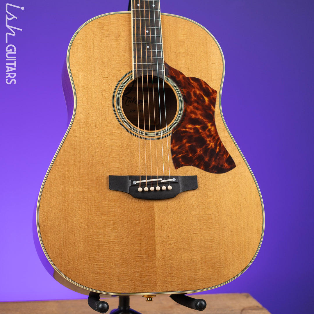 2023 Takamine CRN-TS1 Slope Shoulder Dreadnought Acoustic-Electric Guitar Natural
