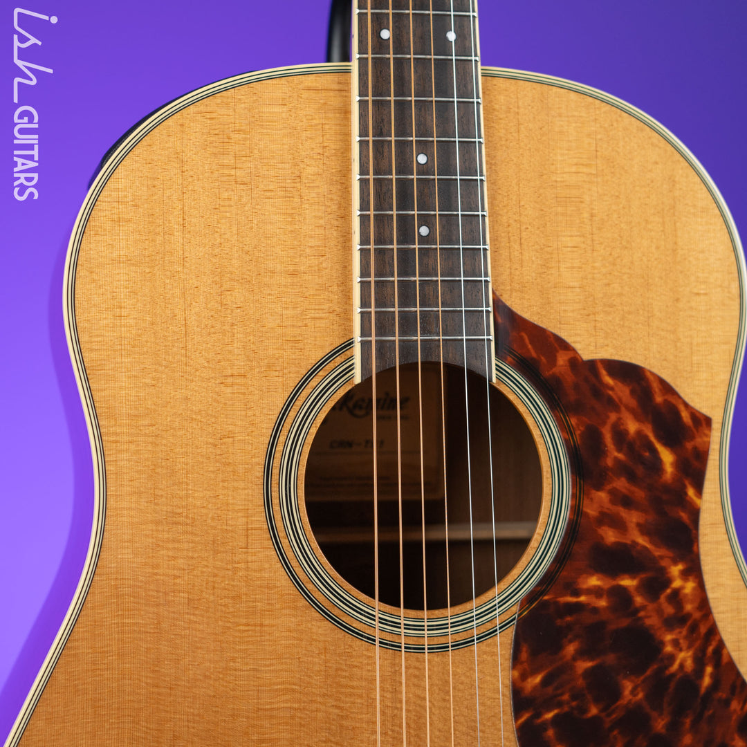 2023 Takamine CRN-TS1 Slope Shoulder Dreadnought Acoustic-Electric Guitar Natural