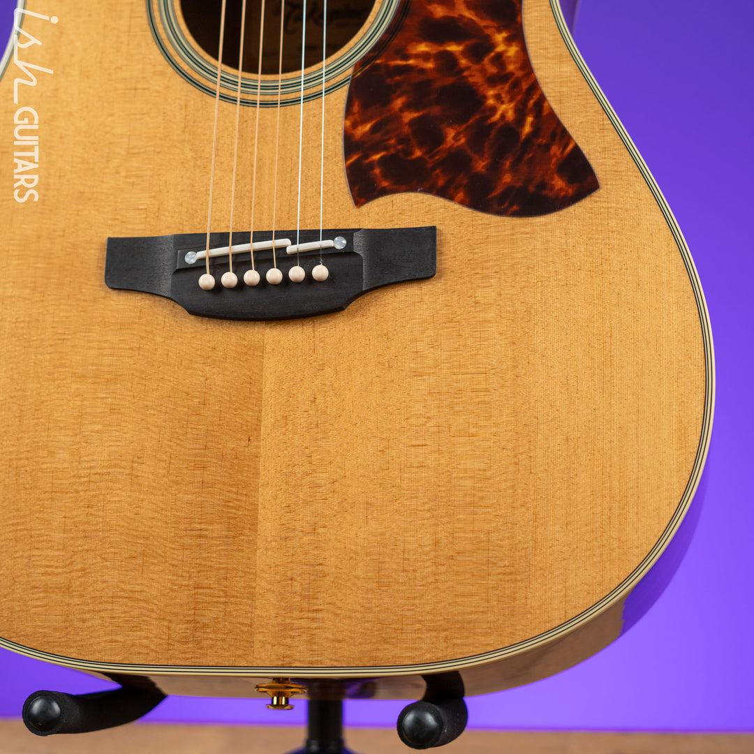 2023 Takamine CRN-TS1 Slope Shoulder Dreadnought Acoustic-Electric Guitar Natural