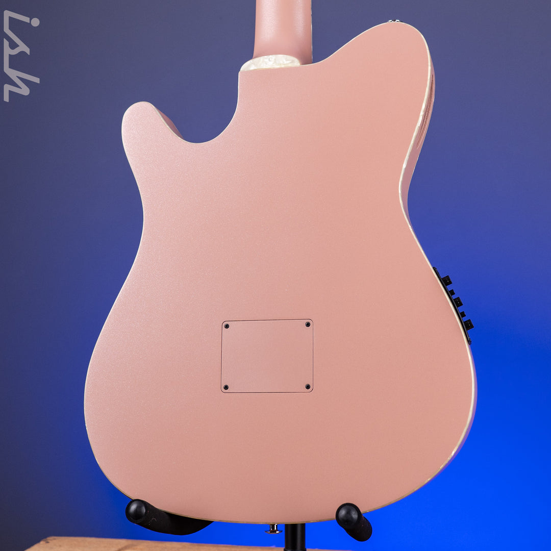 Ibanez TOD10N Tim Henson Signature Nylon Acoustic-Electric Guitar Pearl Pink Flat Demo