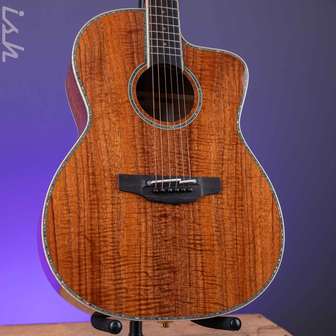 2022 Takamine “The 60th” Limited Edition Acoustic-Electric Guitar Natural - Real DIAMOND Inlay
