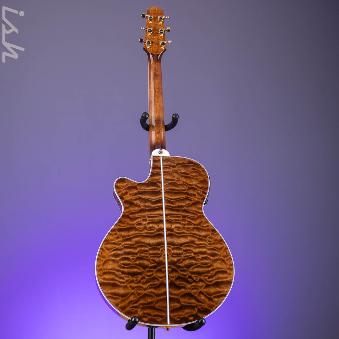 Takamine TSP100 Acoustic-Electric Guitar Gloss Vintage Tobacco Demo