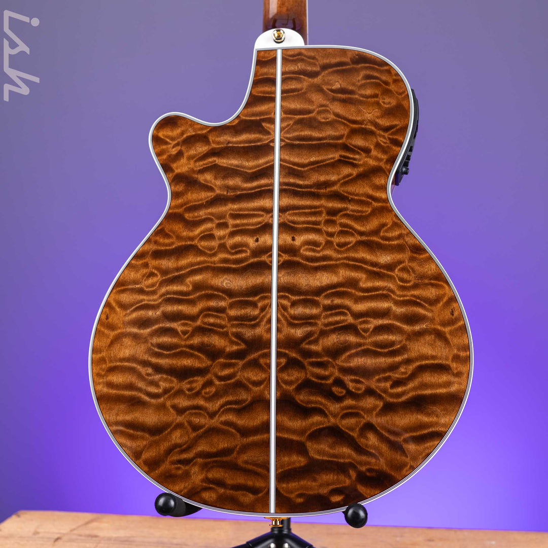 Takamine TSP100 Acoustic-Electric Guitar Gloss Vintage Tobacco Demo