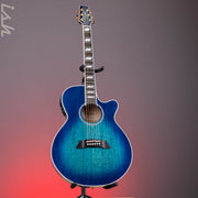 Takamine TSP178AC SBB Thinline Acoustic-Electric Guitar Gloss Blue Burst