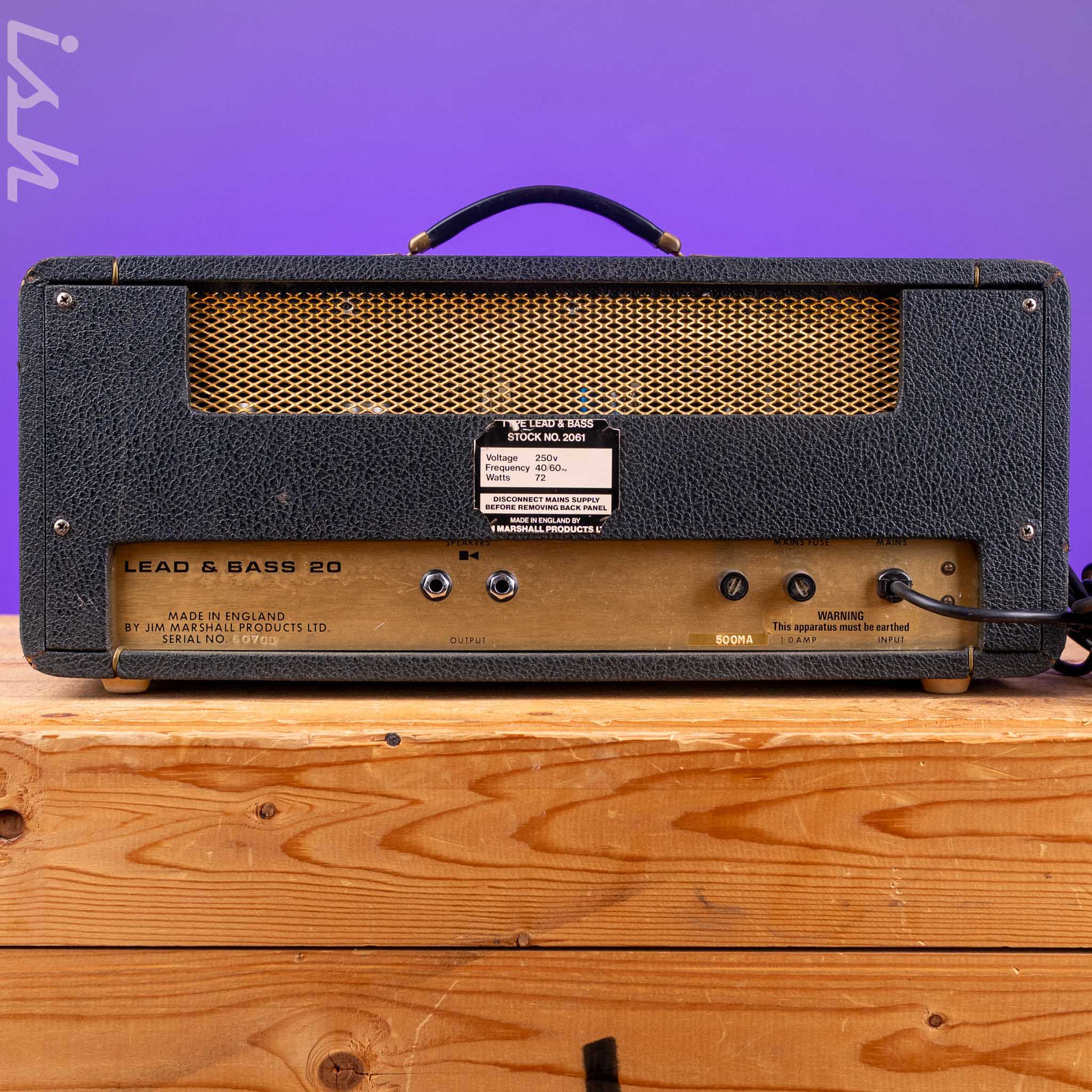 1972 Marshall JMP Lead & Bass 20 – Ish Guitars