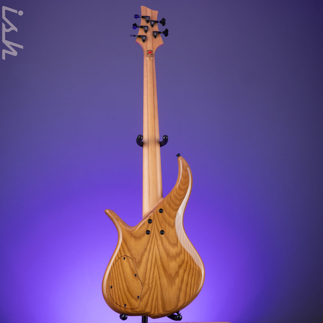 F Bass BN5 Burled Walnut – Ish Guitars