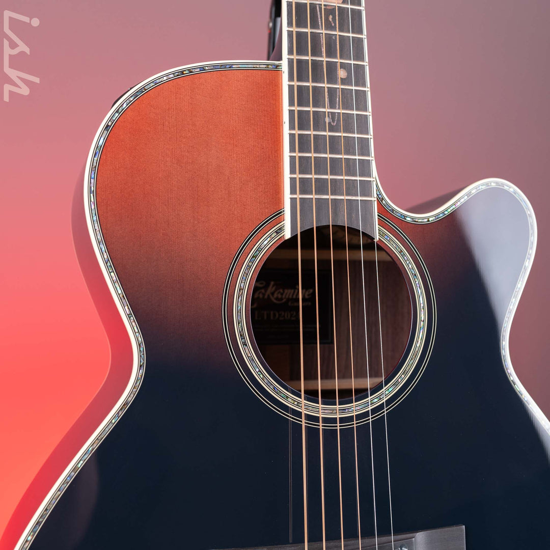 Takamine LTD2024 Solar System Limited Edition Penumbra Blue
