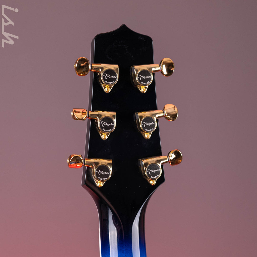 Takamine TSP100 Acoustic-Electric Guitar Dark Blue Sunburst