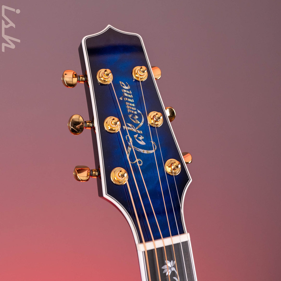 Takamine TSP100 Acoustic-Electric Guitar Dark Blue Sunburst