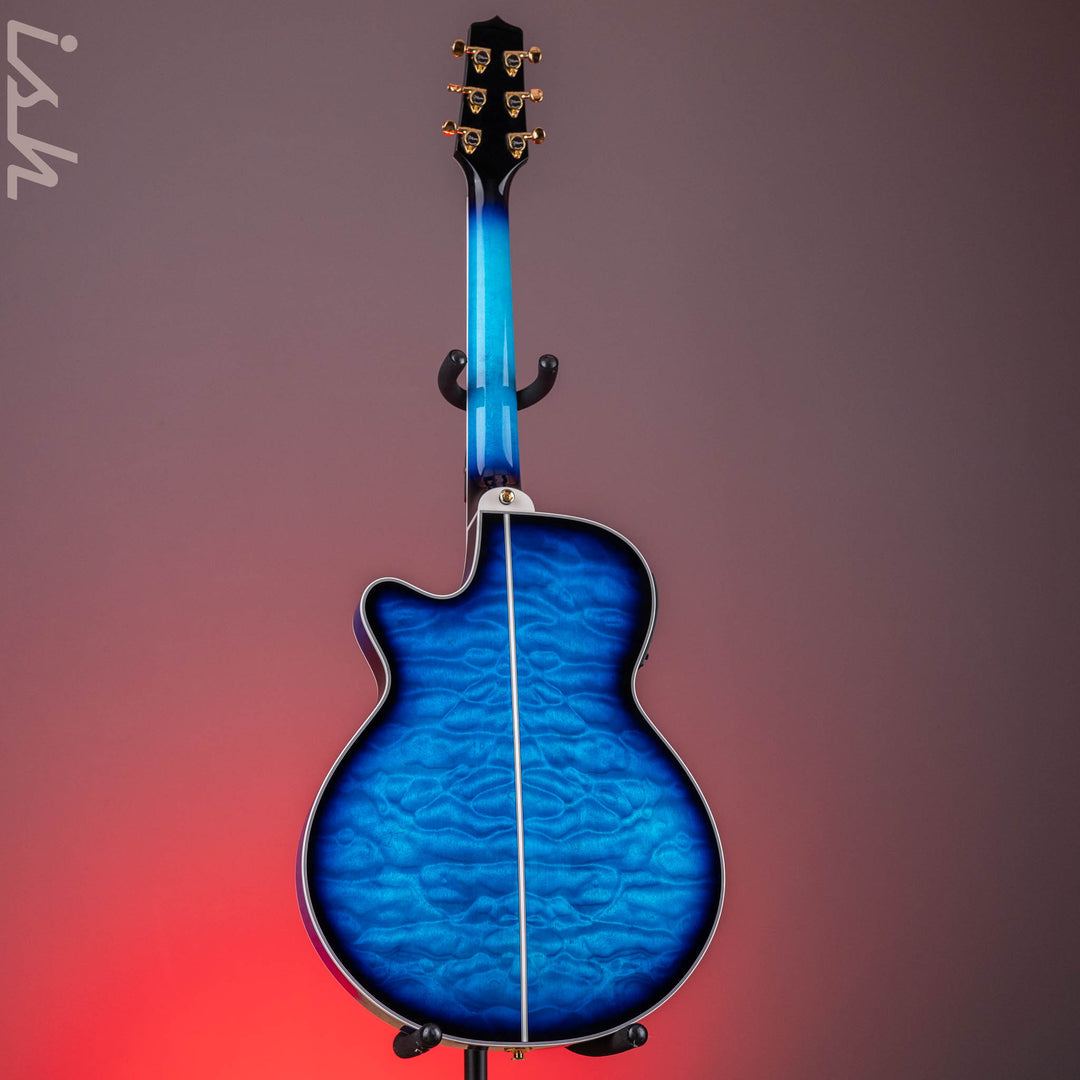 Takamine TSP100 Acoustic-Electric Guitar Dark Blue Sunburst