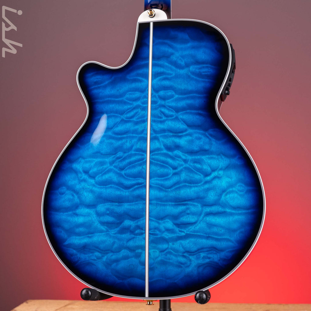 Takamine TSP100 Acoustic-Electric Guitar Dark Blue Sunburst
