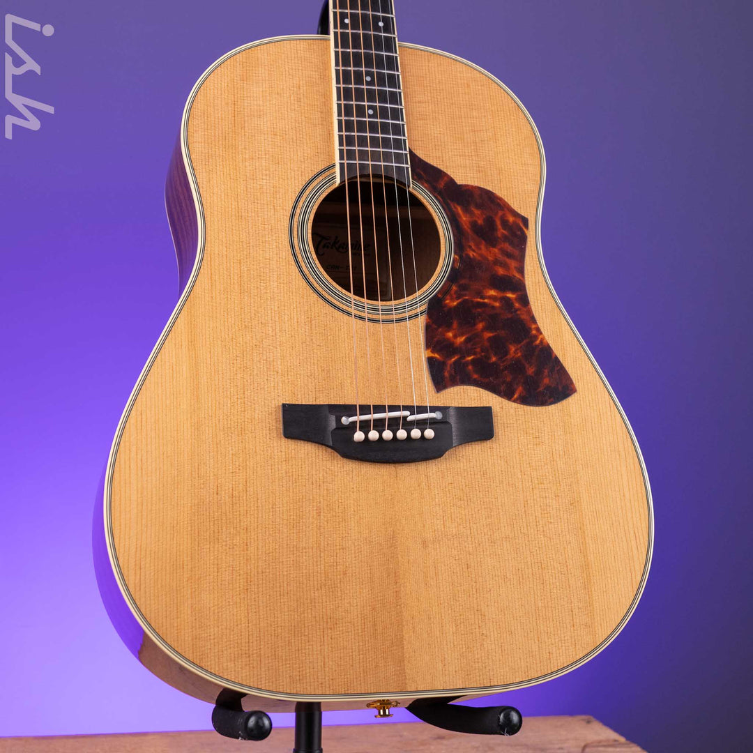 Takamine CRN-TS1 Slope Shoulder Dreadnought Acoustic-Electric Guitar Demo