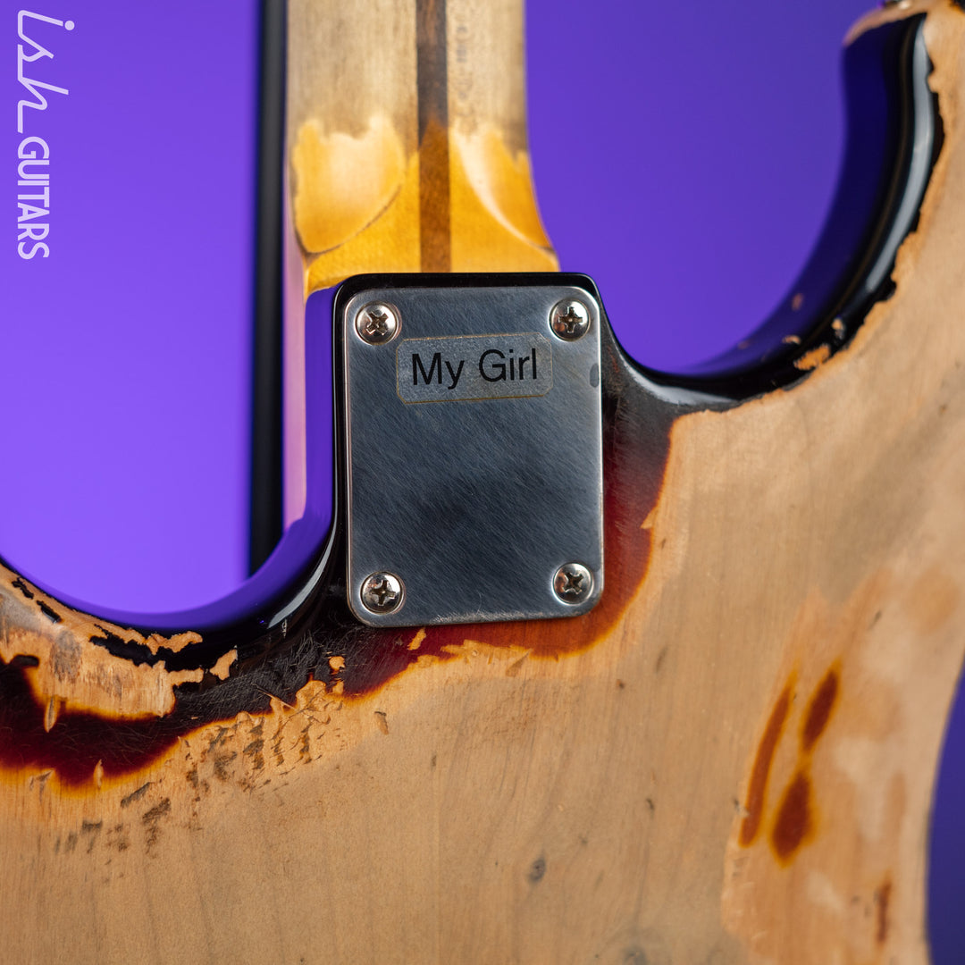 LSL Saticoy SRV Tribute SSS Three-Tone Sunburst Extreme Aging