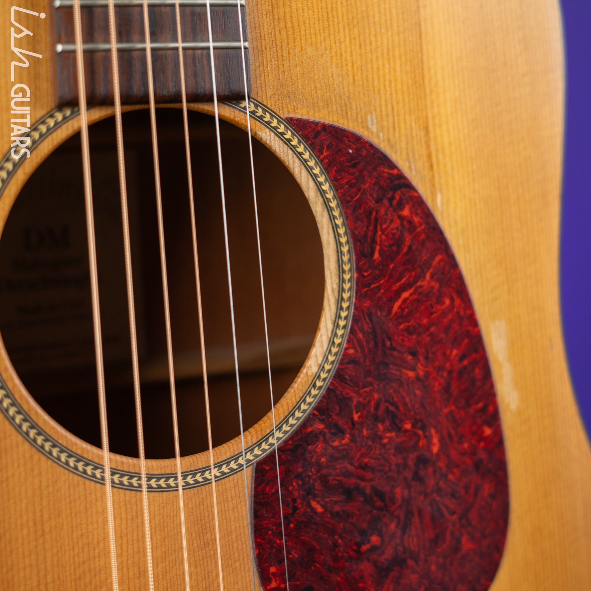 1998 Martin DM Mahogany Dreadnought – Ish Guitars