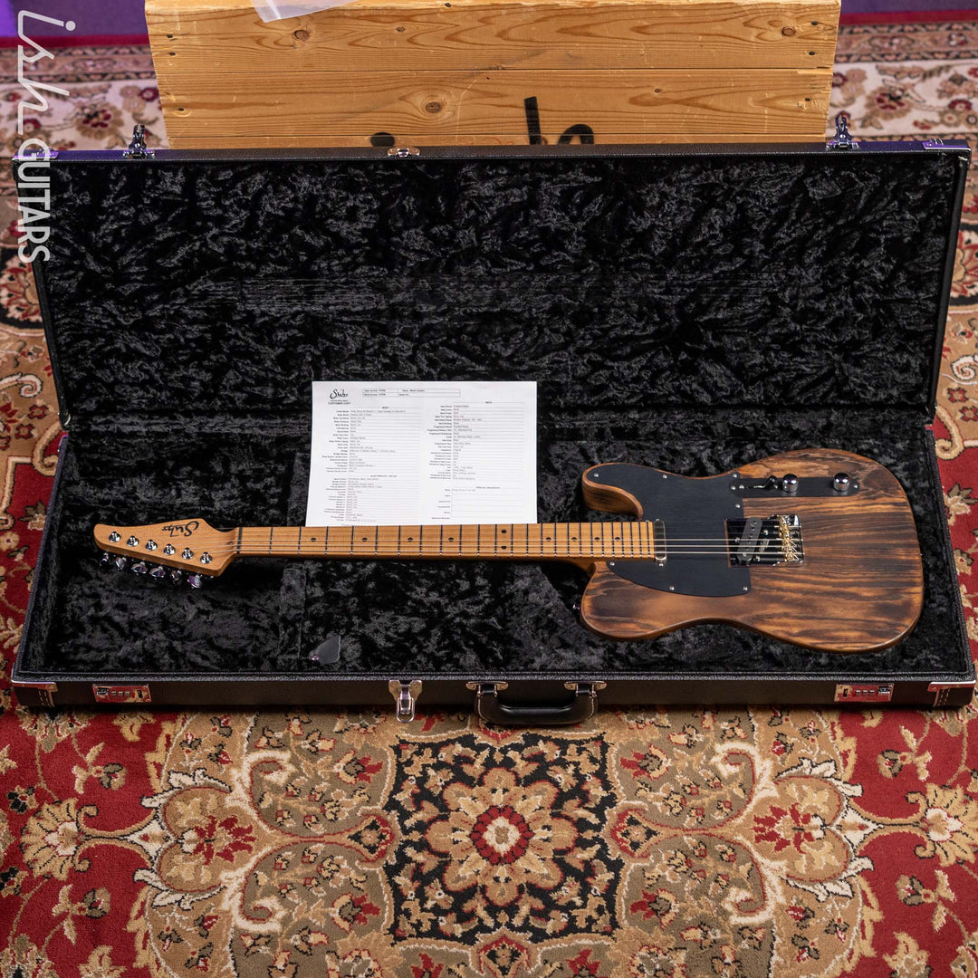 Suhr Modern T SS Andy Wood Signature Whiskey Barrel