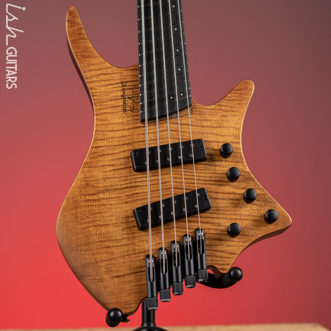 Strandberg Boden Bass Prog 5 Richlite Fretboard Brown