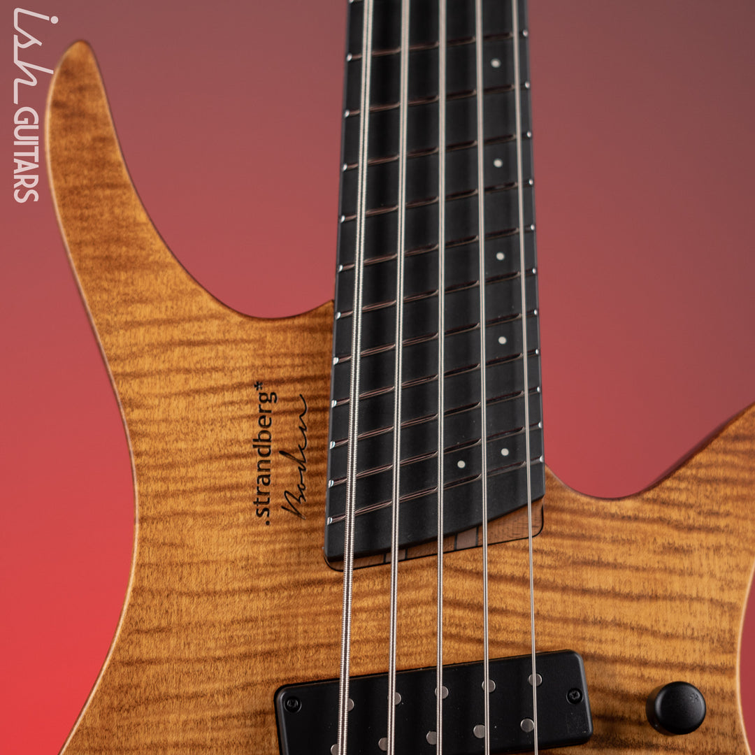 Strandberg Boden Bass Prog 5 Richlite Fretboard Brown