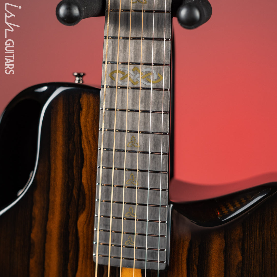 2021 Emerald X30 Jumbo Carbon Fiber Acoustic-Electric Guitar Ziricote Top