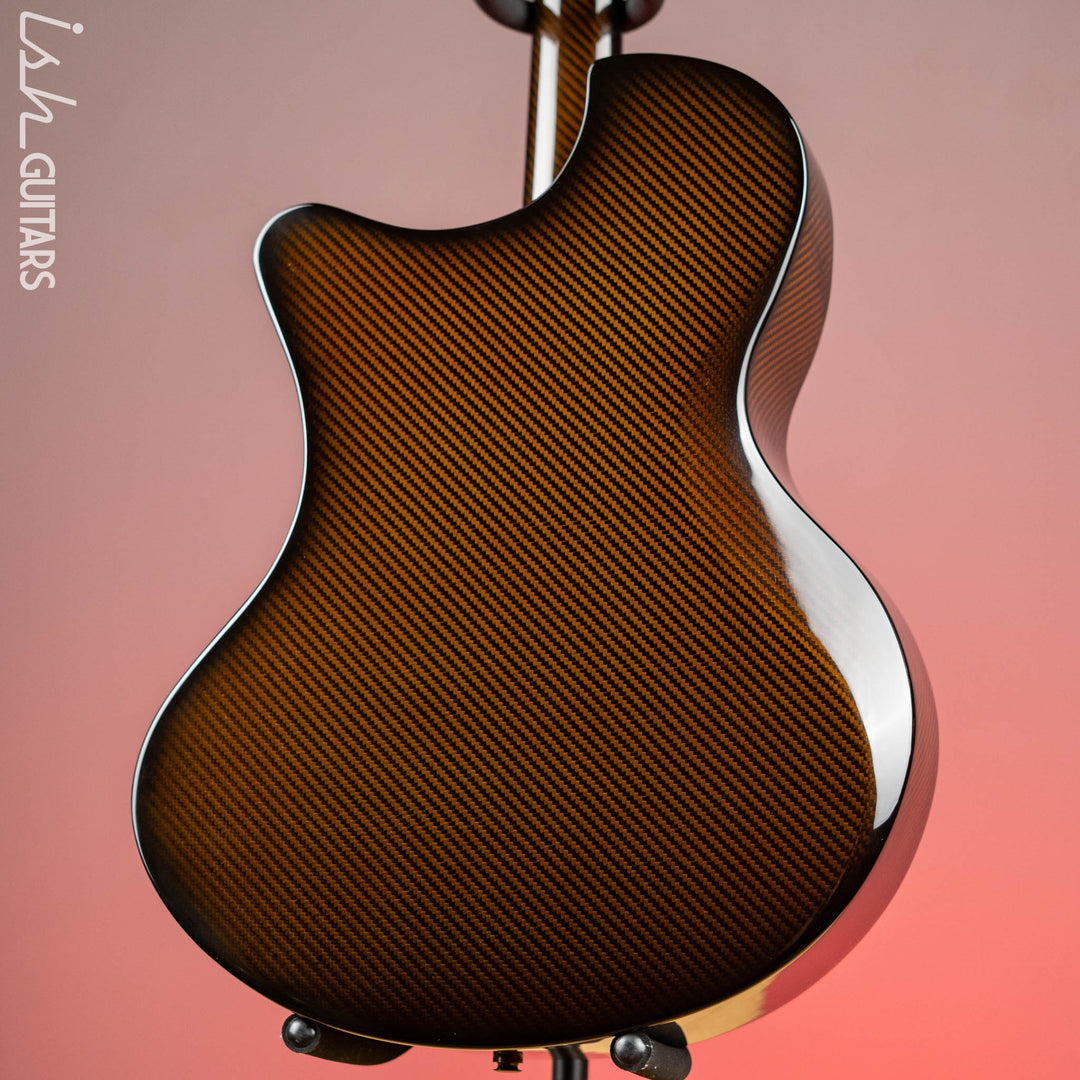 2021 Emerald X30 Jumbo Carbon Fiber Acoustic-Electric Guitar Ziricote Top