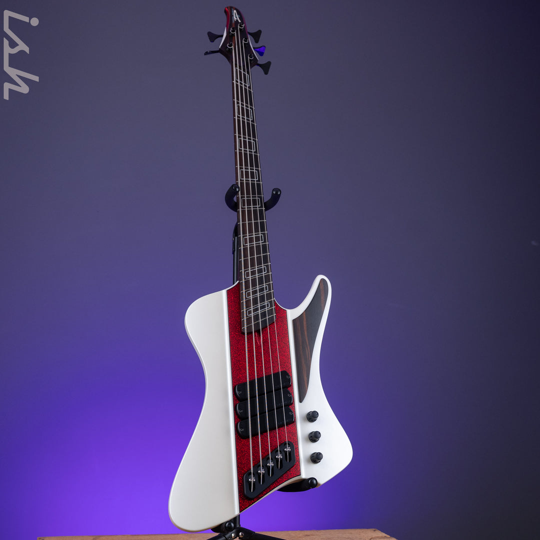 2022 Dingwall D-Roc Custom NAMM Ducati White